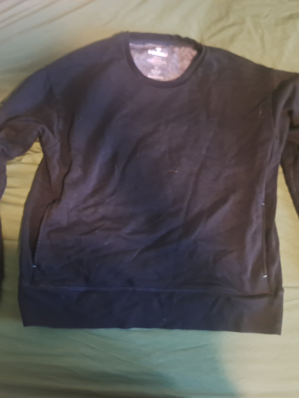Bombas Women's Black Crewneck Pullover Sweater
